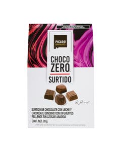 Chocolates Piramide Chocozero Picard 70gr