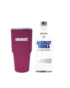 Vodka Absolut Azul 750 ml + 1 Termo Absolut