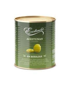 Aceituna Verde En Rodajas Excelencia 340gr