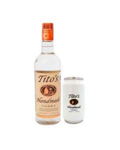 Vodka Titos Handmade 750 ml + Termo Titos 