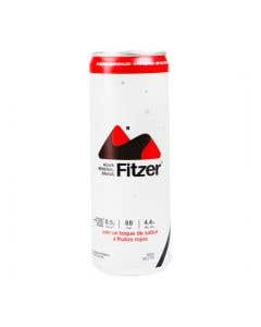 Agua Mineral Fitzer Brava Frutos Rojos 355 ml