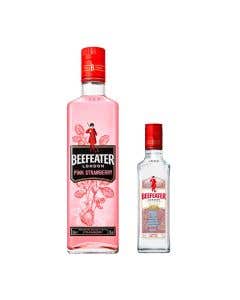 Gin Beefeater  pink 700 ml + Beefeater  Dry 350 ml 