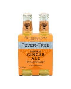 REF GINGER ALE FEVER TREE 4 PACK 200ML