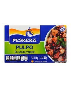 Pulpo Peskera En Aceite Vegetal 111gr