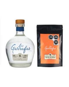 Mezcal Mono Azul Las Garrafas 750ml + Naranjas con Sal Las Garrafas 150gr