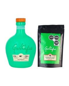 Tequila Blanco Cocodrilo Las Garrafas 750ml + Rodajas De Limón Con Sal Las Garrafas 15gr