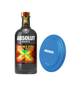 VAL Vodka Absolut Smoky 700 ml + 1 Frisbee