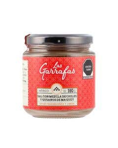 Sal De Gusano las Garrafas Chiles Oaxaqueños 180 grs