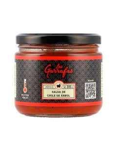 SALSA LAS GARRAFAS CHILE DE ARBOL 315GR