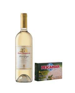 VB PINOT GRIGIO 750ML+ATUN 110GRS