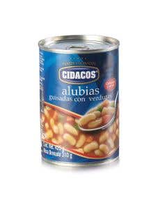 ALUBIAS CIDACOS CON VERDURAS 425GR