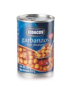 Garbanzos Cidacos Con Chorizo - 425 grs