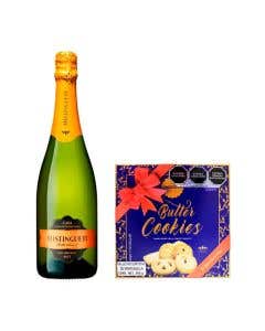 Vino Espumoso Mistinguett Cava Brut Bio 750ml + Galleta Danesita 200 grs