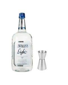 Vodka Bowman's Light 750ml + JIGGER DE ACERO