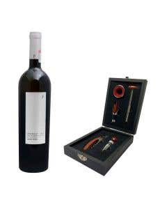 Vino Blanco L'Avi Arrufi - 750 ml + Kit para Vino 5 Piezas