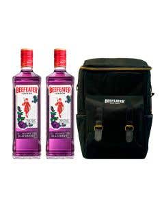 2 Gin Beefeater Black Berry 700ml + Mochila