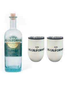 Gin De Las Californias Nativo 750ml + 2 Termos