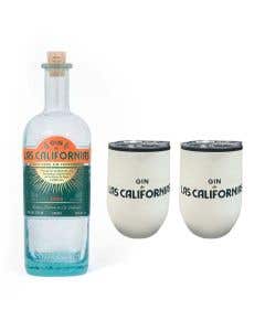 Gin De Las Californias Citricos 750ml + 2 Termos