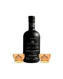 Mezcal Flor de Piña Espadin - 750ml + 2 Jicaras para Mezcal