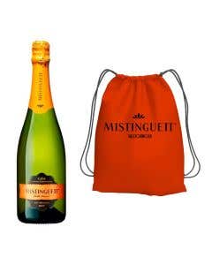 Vino Espumoso Mistinguett Cava Brut Bio 750 ml + Mochila
