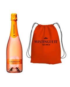 Vino Espumoso Mistinguett Cava Brut Rose 750 ml + Mochila