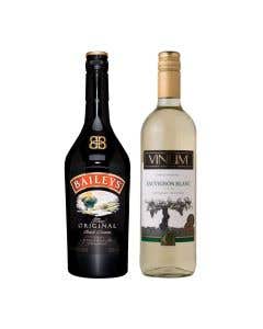 Crema de Whisky Baileys Original 700 ml + Vino Blanco Sauvignon Blanc Viñum 750 ml