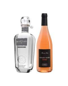 Tequila Revolucion Plata Artesanal 700 ml + Vino Rosado Georges Duboeuf Pinot Noir Rose 750 ml 26.5%