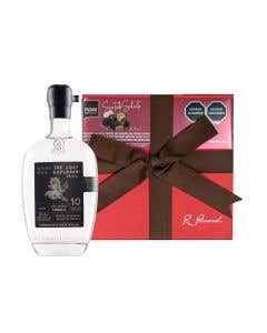 Mezcal  The Lost Explorer Tobala 750 ml + Estuche Surtido Selecto 270 grs