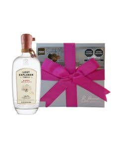 Tequila The Lost Explorer Blanco 750 ml + Estuche Surtido Mixto 260 grs