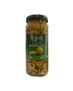 Aceituna Verde En Rodajas Excelencia 340gr