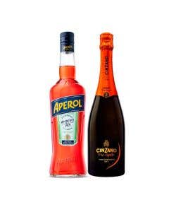 VAP Aperitivo Aperol 700ml  + Cinzano Pro Spritz 750ml