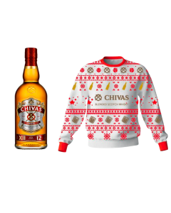 Whisky Chivas Regal 12 Años 750 ml + Ugly Sweater Chivas