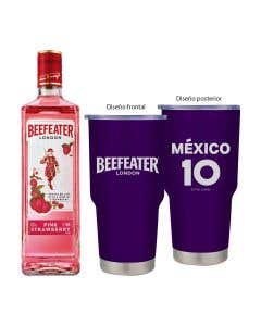 Gin Beefeater pink 700 ml + 1 Termo Morado