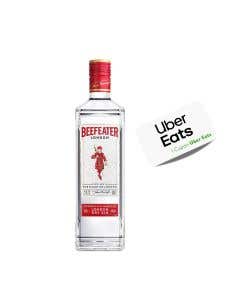 Ginebra Beefeater 750 ml + 1 Tarjeta Uber Eats 200mxn