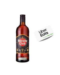 Ron Havana 7 Años 700 ml + 1 Tarjeta Uber Eats 200mxn
