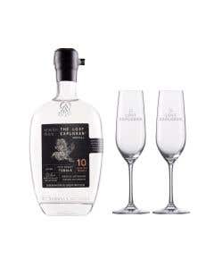 Mezcal The Lost Explorer Tobala 750 ml + 2 Copas de Cristal
