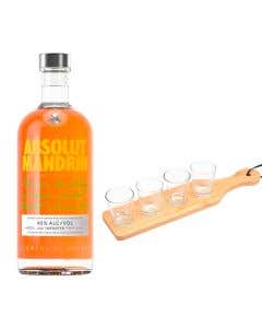 Vodka Absolut Mandrin - 750 ml+ 1 Set de Shots