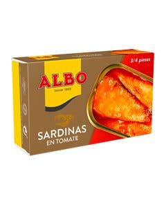 Sardinas En Tomate Albo 120gr