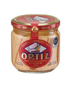 ATUN BLANCO BONITO EN AC OLIVA ORT 270GR