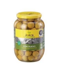 Aceituna Jolca Verde Manzanilla C/Hueso Tarro 850gr