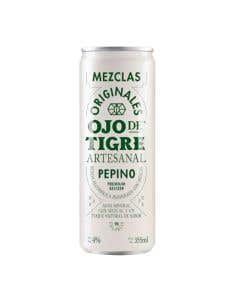 Agua Mineral con Mezcal Ojo de Tigre pepino 355 ml