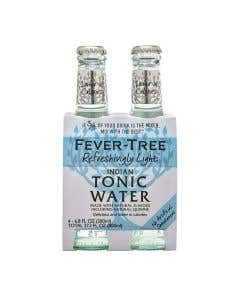 AGU TONICA FEVER TREE LIGHT 4 PACK 200ML