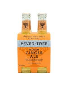 REF GINGER ALE FEVER TREE 4 PACK 200ML