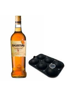 RON ANGOSTURA AÑ 750ML+MOLDE HIELOS DE 6