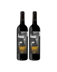 2 Vino Tinto Orot Crianza 750 ML