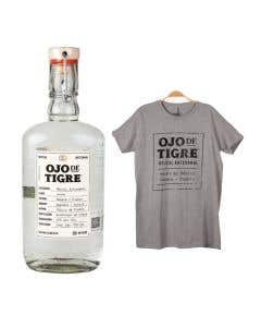 Mezcal Ojo de Tigre Espadín Tobala 750ml + T-Shirt