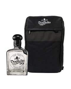 Tequila Don Julio 70 Cristalino 700 ml + Mochila