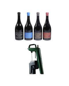 Vino Tinto Coleccion Benjamin R + Vertedero C/Cap Coravin Model Six Verde