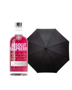 Vodka Absolut Raspberri 750 ml + Paraguas