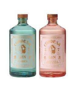 Gin Condesa Clásica 750 ml + Ginebra Condesa Xoconostle & Azhar 750 ml